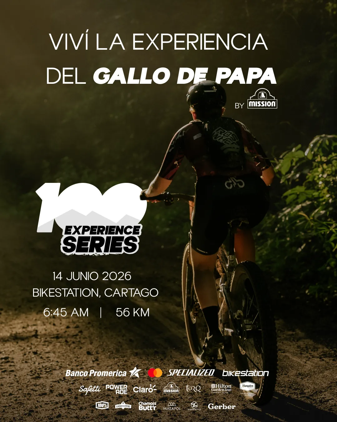 Imagen de "Gallo de papa" Volcano 100 series experience Cartago